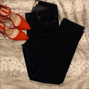 JCrew Matchstick Jeans Dark Wash